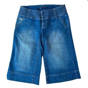 🦋 💫 DKNY Women’s Wide Leg Crop Jean Shorts
